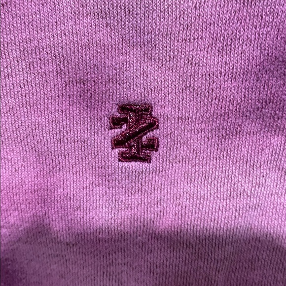 3/$10 Reworked Izod Men's Bleach Tie-Dye 1/4 Zip Sweatshirt - Picture 3 of 6